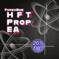 HFT Prop EA trading robot logo