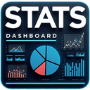 Stats Dashboard trading robot logo