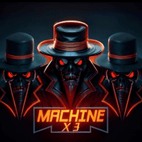 Machine trading robot logo