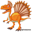 Spinosaurus trading robot logo