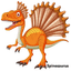 Spinosaurus trading robot logo