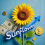 Sunflower trading robot logo
