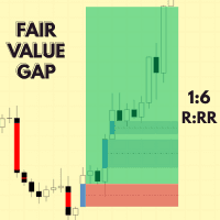 Fair value gap indicator MT5 Conservative Strategy Tester result, 4.96% simulated ROI