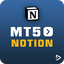MT5 To Notion trading robot logo