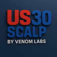 Venom Us30 Scalp Aggressive Strategy Tester result, -39.14% simulated ROI