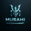 Musahi trading robot logo