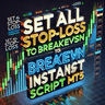 Set Stop Loss to Breakeven Instantly