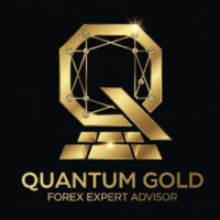 Quantum gold QG trading robot logo