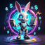 Bunny trading robot logo