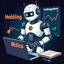 Hedging positions trading robot logo