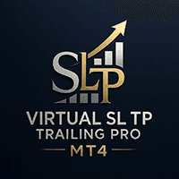 Virtual SL TP Trailing Pro MT4 trading robot logo