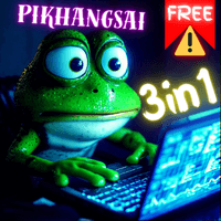 Pikhangsai trading robot logo