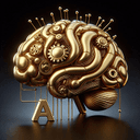 GoldMind AI trading robot logo