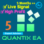 Quantix EA trading robot logo
