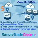Remote Trade copieur trading robot logo