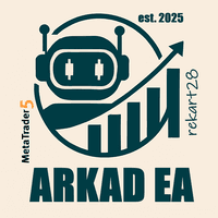 Arkad MT5 Conservative Strategy Tester result, 5.71% simulated ROI