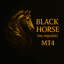 Black Horse indicator trading robot logo
