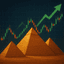 Three pyramids EA trading robot logo
