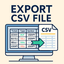 ExportCSV trading robot logo