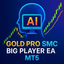 Gold Pro SMC Big Player EA MT5 trading robot logo
