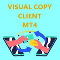 Visual Copy Client MT4 Conservative Strategy Tester result, 5.55% simulated ROI