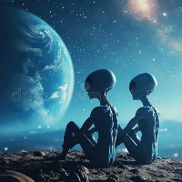 Alien Titanus trading robot logo