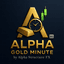 Alpha Gold Minute EA trading robot logo