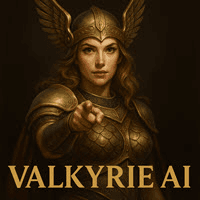 Valkyrie AI trading robot logo