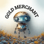 Gold Merchant trading robot logo