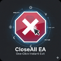 One Click Close All Position Tool trading robot logo