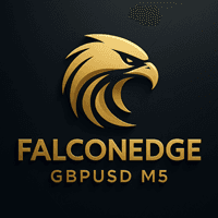 FalconEdge GBPUSDxM5 Conservative Strategy Tester result, 8.62% simulated ROI