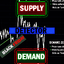 Supply and demand detector trading robot logo