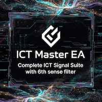 ICT Master EA Suite Conservative Strategy Tester result, 8.69% simulated ROI