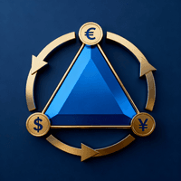 Arbitrage Triangle Pro Conservative Strategy Tester result, 8.7% simulated ROI