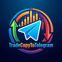 TradeCopyToTelegram trading robot logo