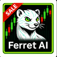 Ferret AI MT5 Conservative Strategy Tester result, 8.73% simulated ROI