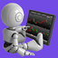 Five candle pattern semi automatic trading robot logo