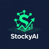 StockyAI AI Stock Analyzer Conservative Strategy Tester result, 8.74% simulated ROI