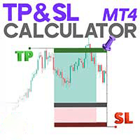 TP and SL Calculator Indicator MT4 trading robot logo