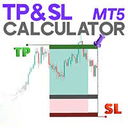 TP and SL Calculator Indicator MT5 trading robot logo