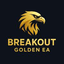 Breakout golden ea trading robot logo