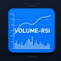 Volume RSI trading robot logo