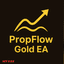 PropFlow Gold EA trading robot logo