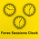 Forex Sessions Clock trading robot logo