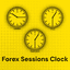 Forex Sessions Clock trading robot logo