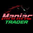 Maniac trading robot logo