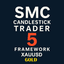 SMC Candlestick Trader 5 Framework XAUUSD trading robot logo