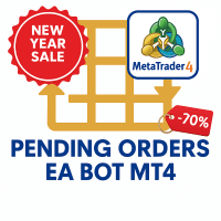 Pending Orders EA Bot MT4 trading robot logo