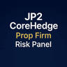 JP2 CoreHedge Prop Firm Risk Dashboard