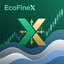EcoFineX trading robot logo